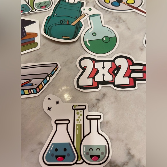 Teacher’s pack: lot of 20 stickers + storage envelope - Picture 4 of 9